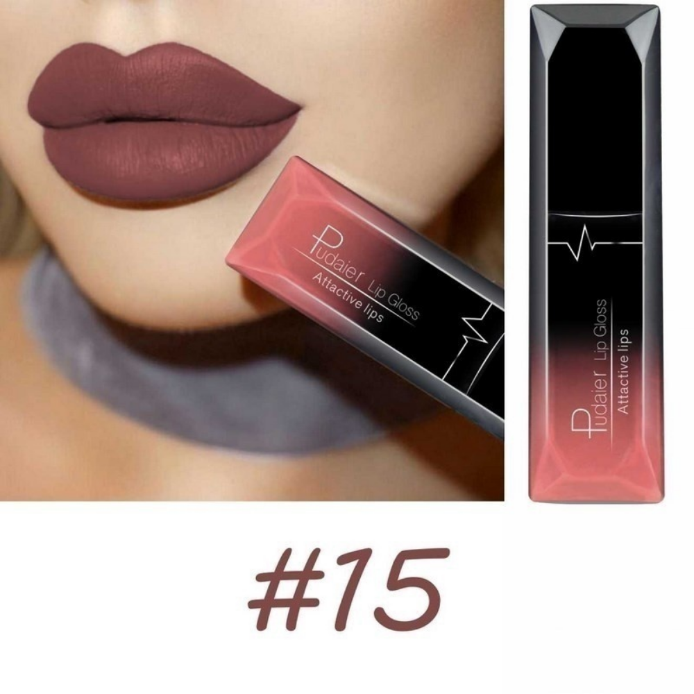 Matte Liquid Lipstick - Long-lasting, Wear-resistant, Non-stick Cup, Non-fading, Waterproof Lip Gloss