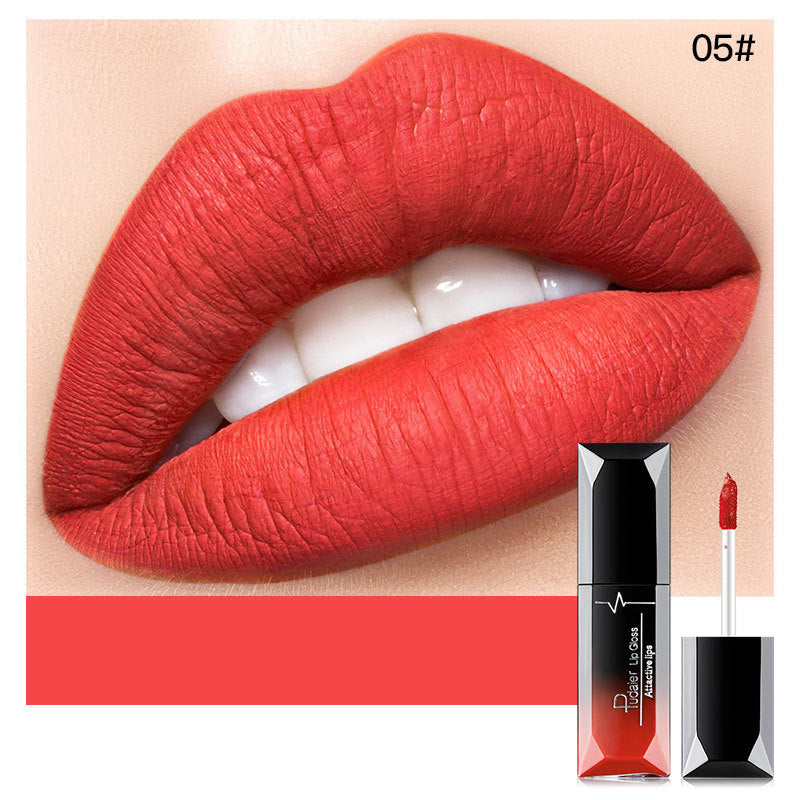 Matte Liquid Lipstick - Long-lasting, Wear-resistant, Non-stick Cup, Non-fading, Waterproof Lip Gloss