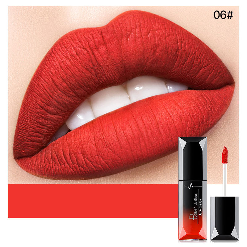 Matte Liquid Lipstick - Long-lasting, Wear-resistant, Non-stick Cup, Non-fading, Waterproof Lip Gloss