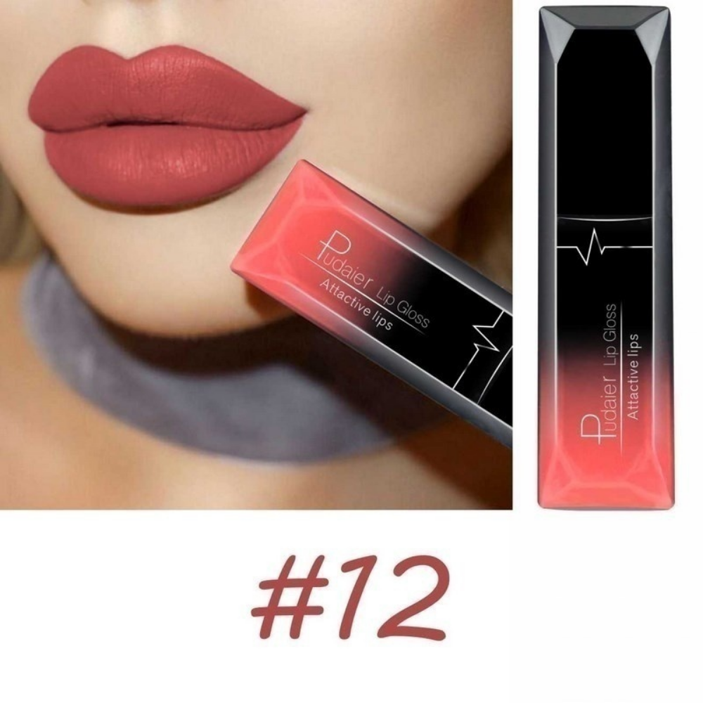 Matte Liquid Lipstick - Long-lasting, Wear-resistant, Non-stick Cup, Non-fading, Waterproof Lip Gloss