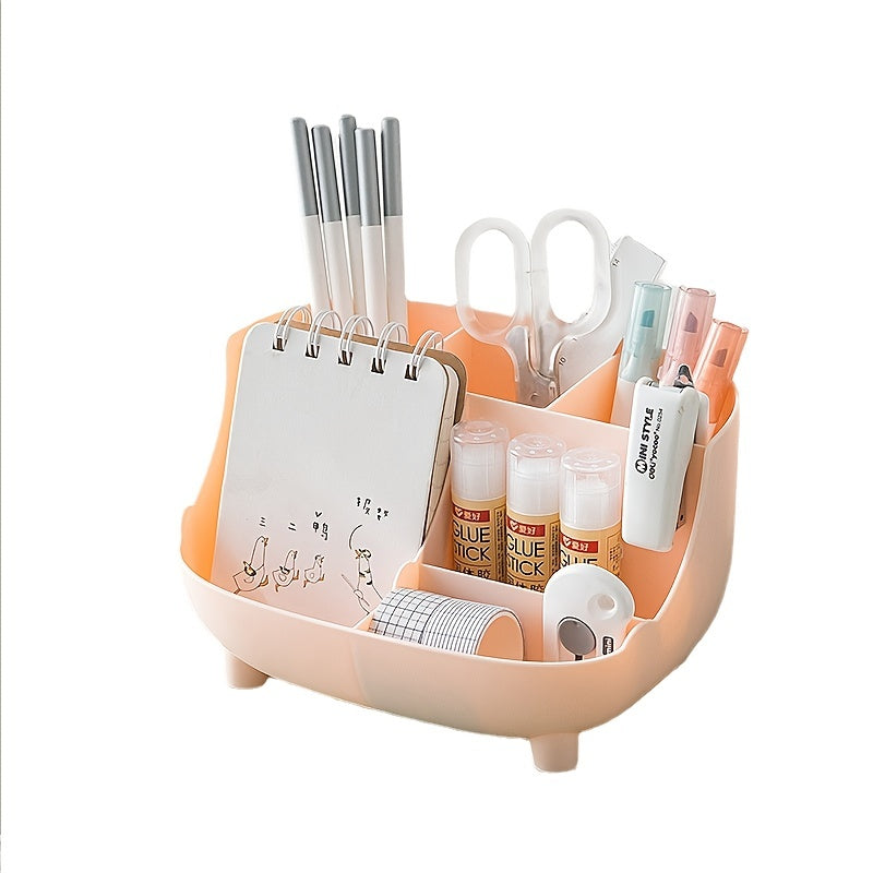 1pc Cute Pig Pen Holder for Desk Organization