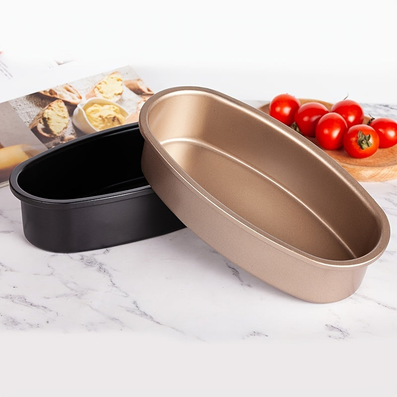 1pc Oval Cake Mould Baking Tray, Baking Pan