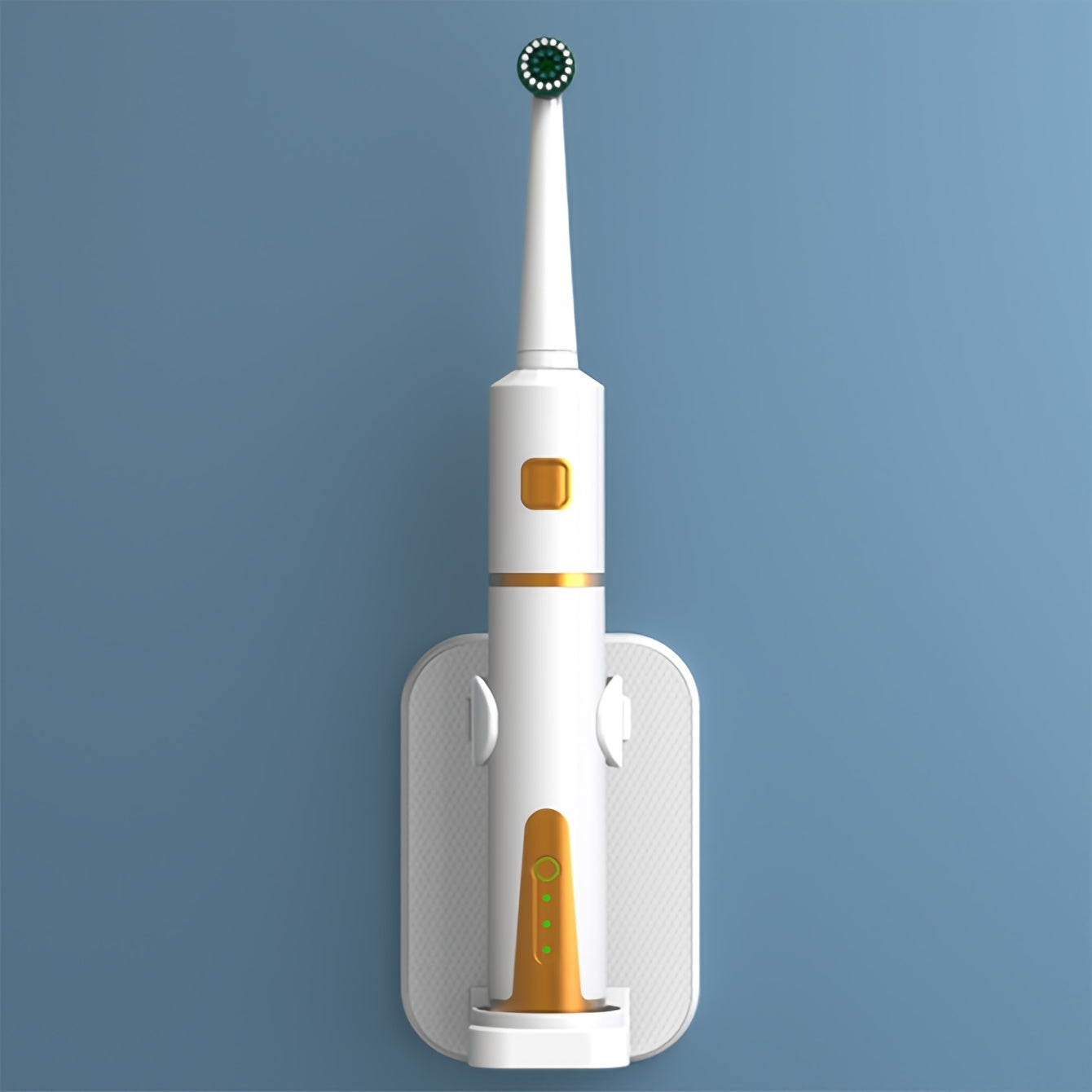 1pc Electric Toothbrush Holder Bathroom Wall Mount Storage Set Organizer Electric Body Base Stander, White