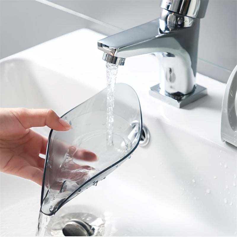 1pc Leaf Shape Soap Box Bathroom Soap Holder Dish Storage Creative Bathroom Kitchen Non-slip Drain Soap Storage Case Container