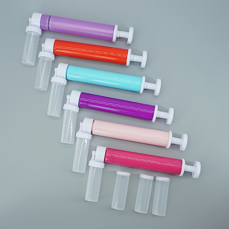 1pc Manual Cake Spray Gun, Mousse Cake Top Coloring Powder Sprayer, Cake Sprayer, Baking Decoration Mold