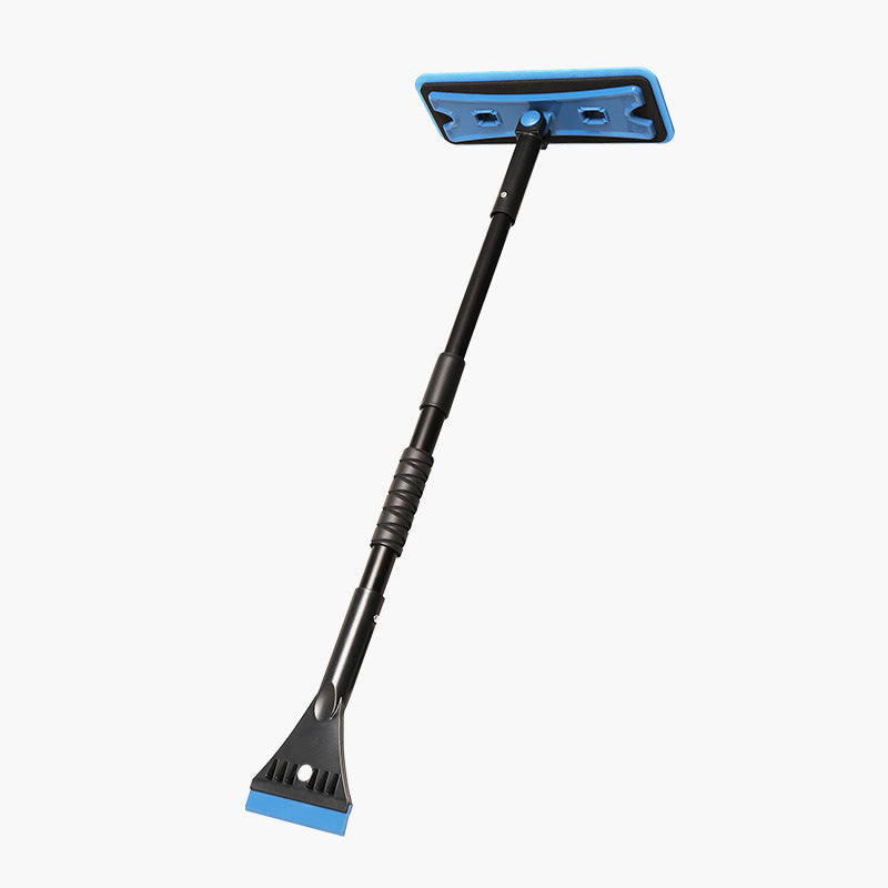 1pc Extendable Snow Broom With Ice Scraper, 3-in-1 Windshield Snow Removal Tool, Ice Mover For Car, SUV, Truck