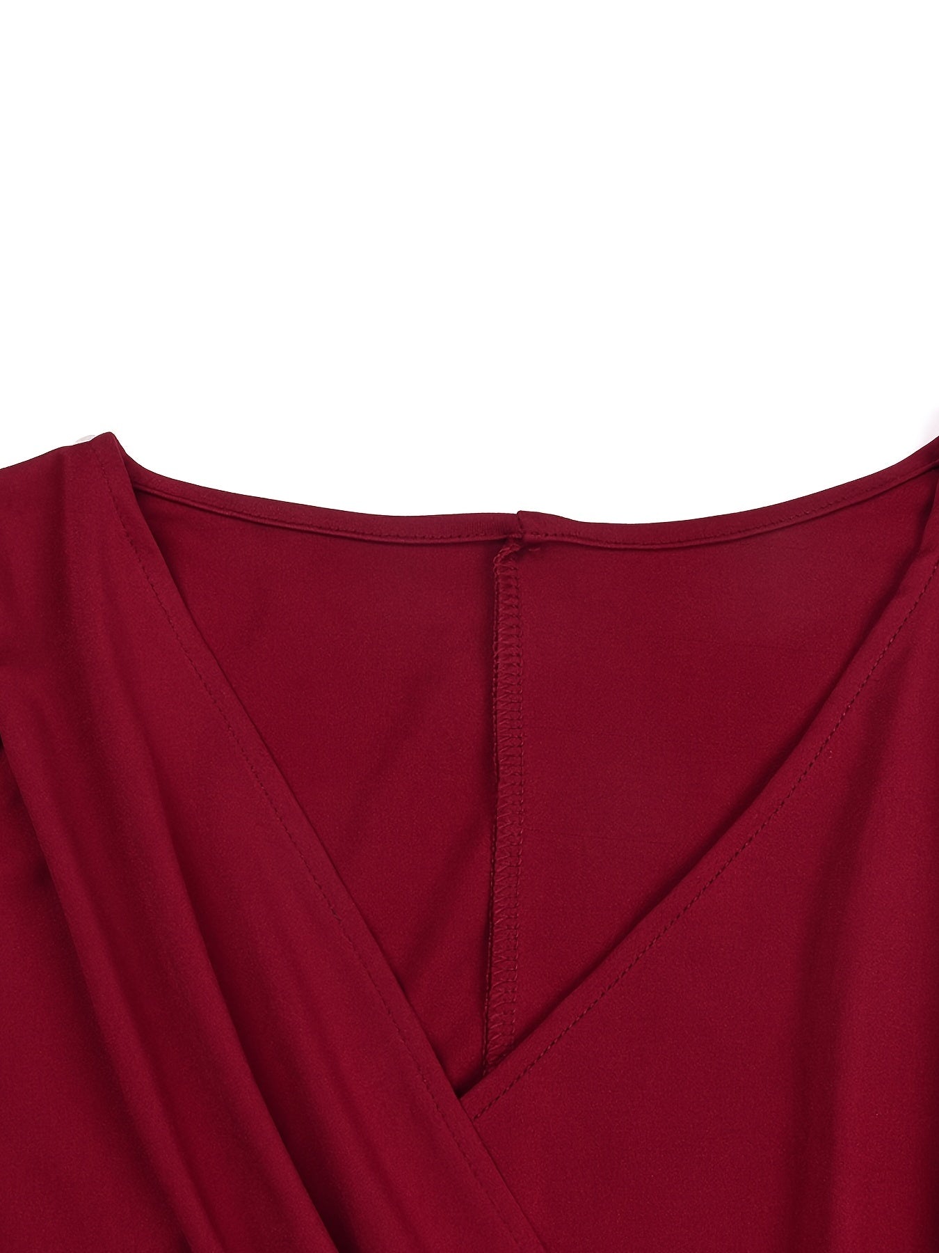 Sexy V-Neck Split Cocktail Gown