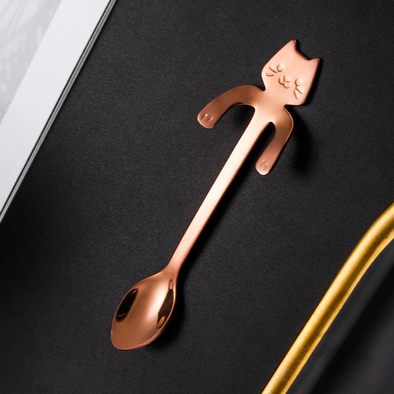 1pc Cute Cat Spoon - Fun Kitchen Gadget