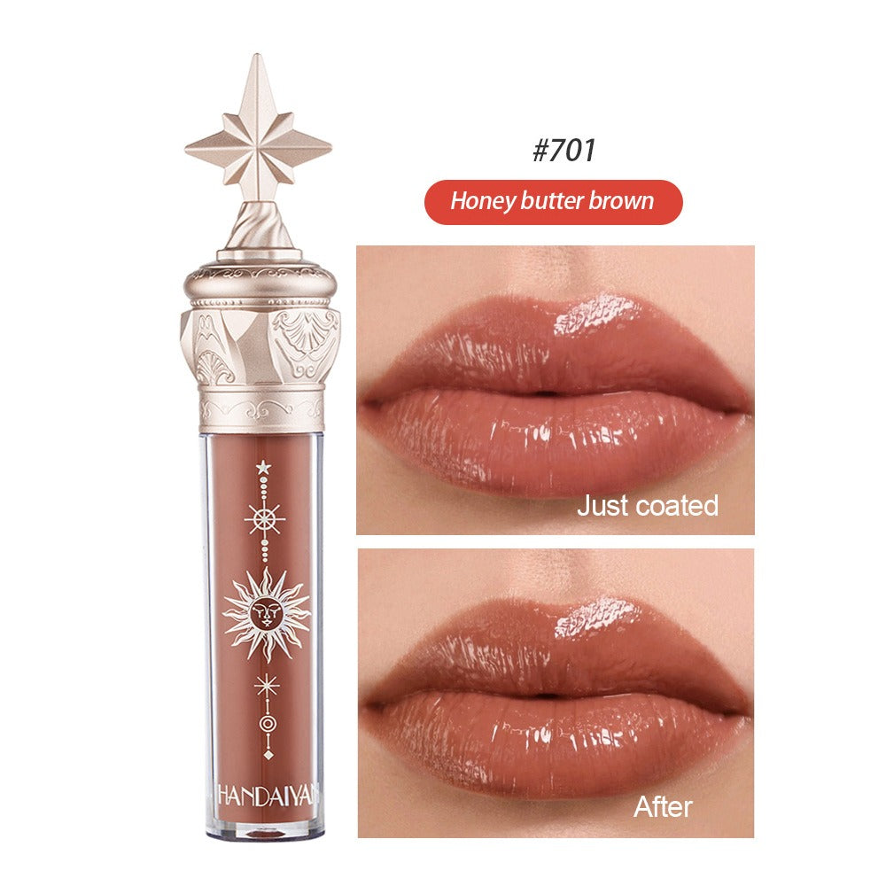 SHINY STAR Moisturizing Long-Lasting Mirror Lip Glaze Lipstick