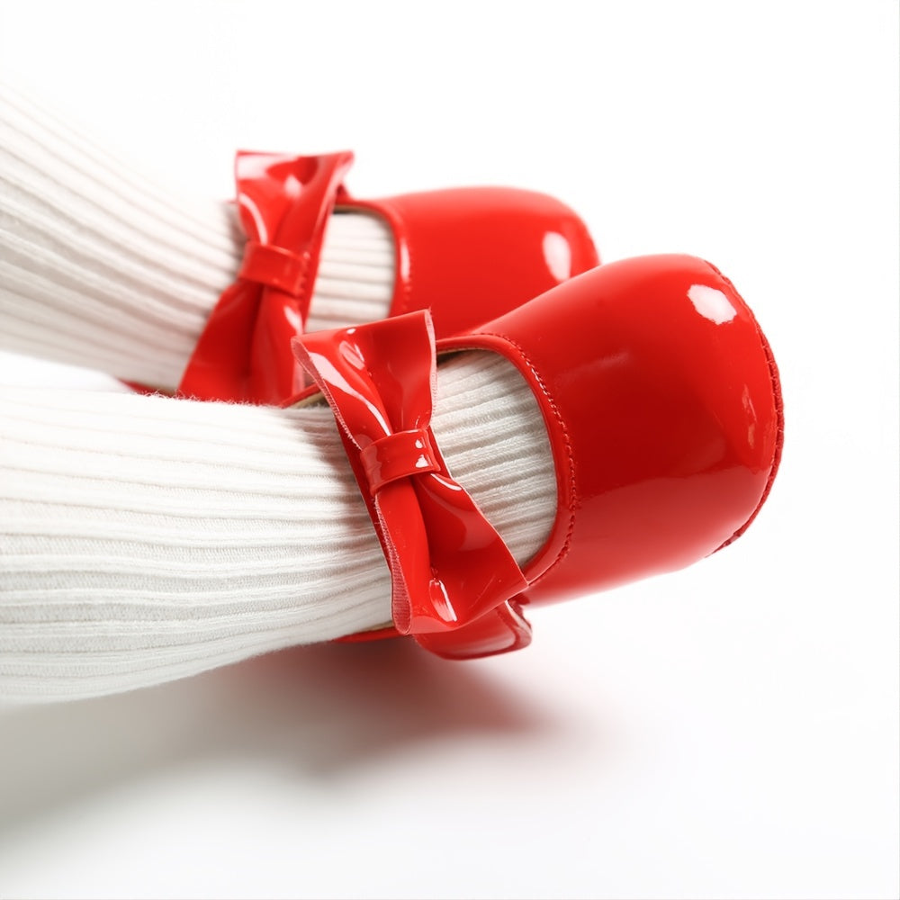 Bow Mary Jane Flats for Baby Girls