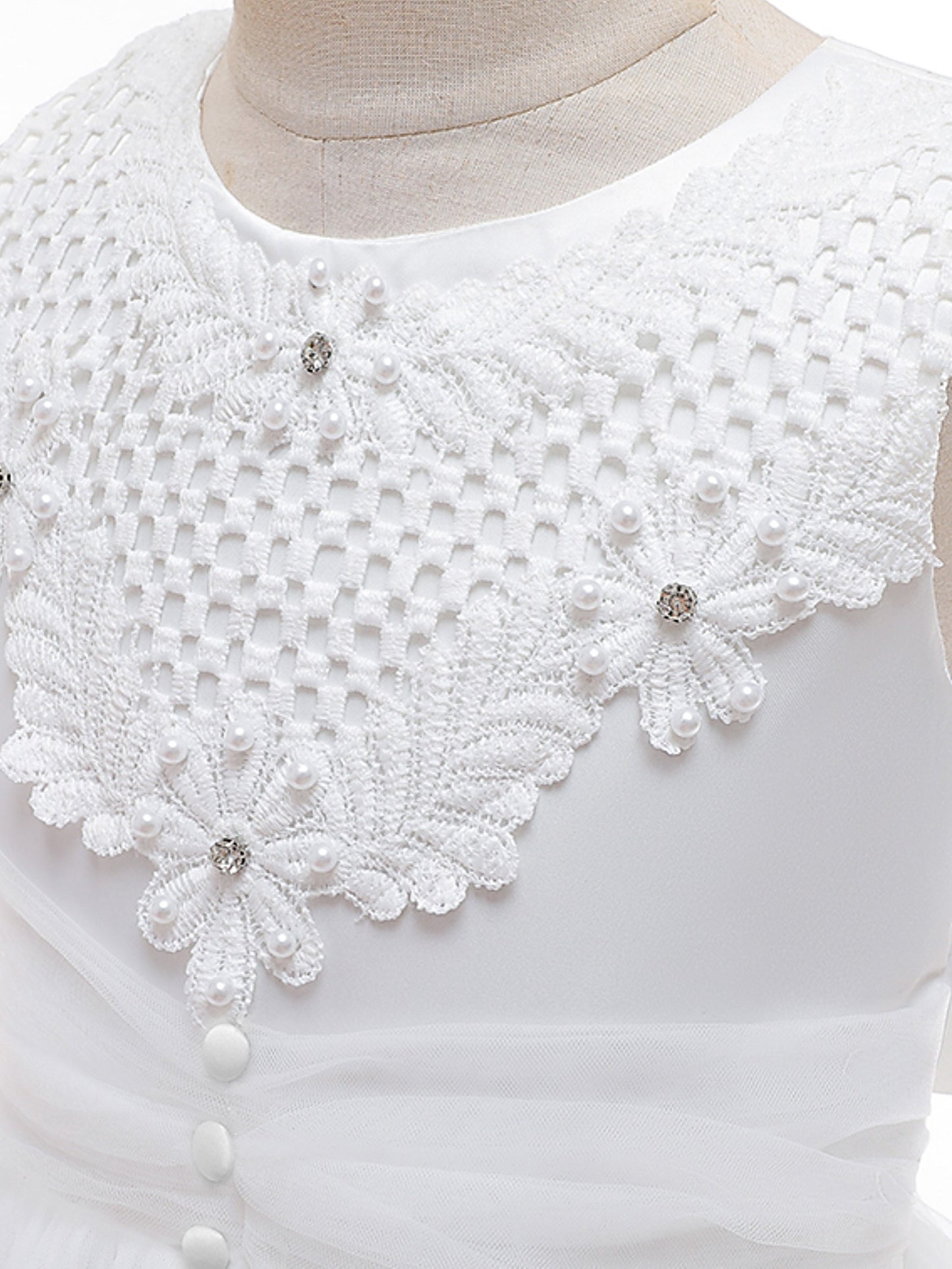 Girls Solid Princess Dress - A Perfect Choice for Holiday Celebrations and Parties
