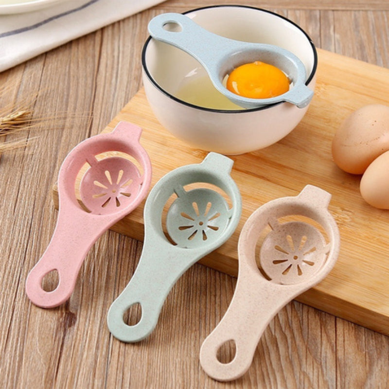 1pc Egg Separator, White Egg And Yolk Egg Separator, Baking Tool