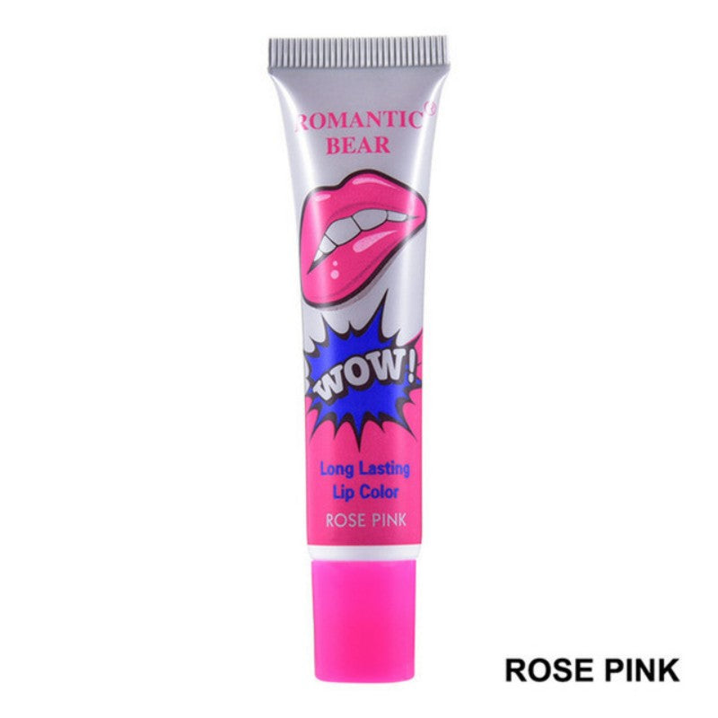 Moisturizing Peel-Off Liquid Lipstick - 6 Colors, Waterproof, Long-lasting, Lip Gloss Mask, Makeup Tear Pull Lip Lint Cosmetics