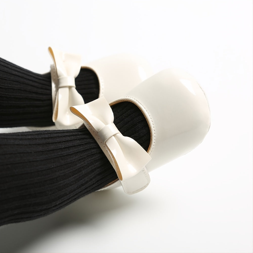 Bow Mary Jane Flats for Baby Girls