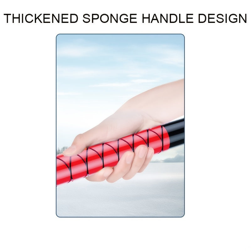 1pc Extendable Snow Broom With Ice Scraper, 3-in-1 Windshield Snow Removal Tool, Ice Mover For Car, SUV, Truck