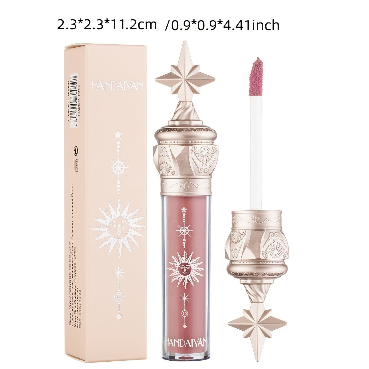 SHINY STAR Moisturizing Long-Lasting Mirror Lip Glaze Lipstick