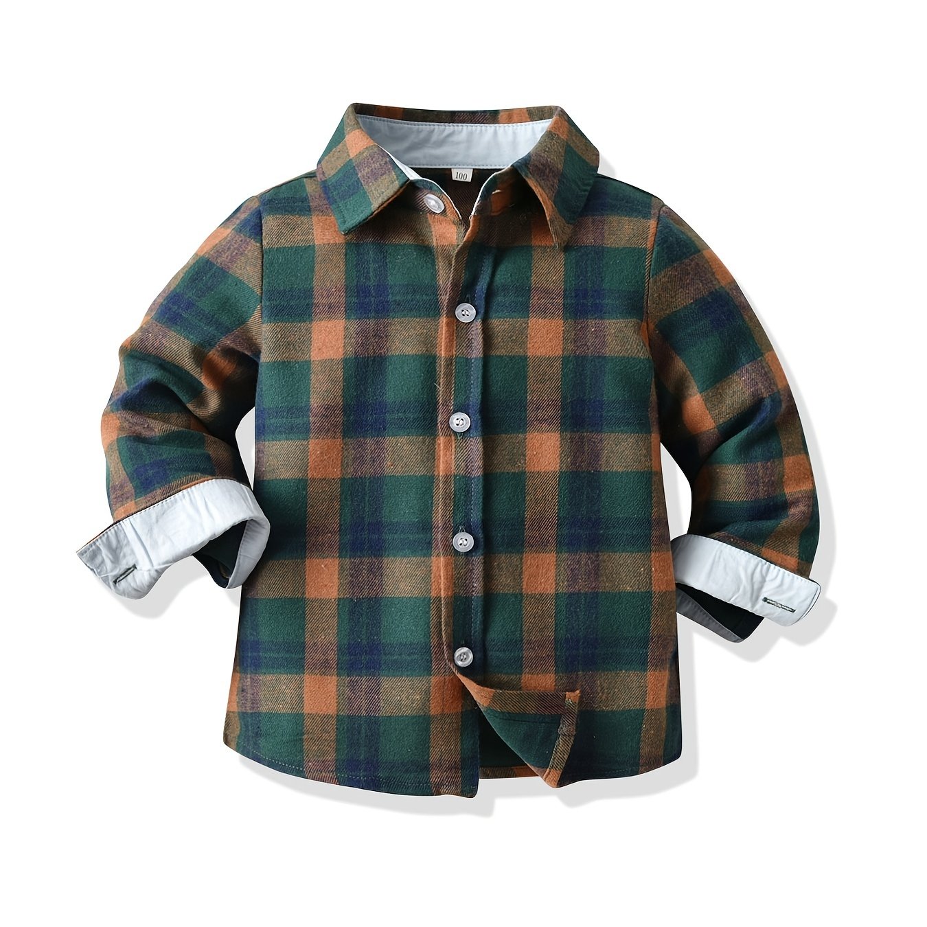 Plaid Button-Down Shirt for Baby Boys