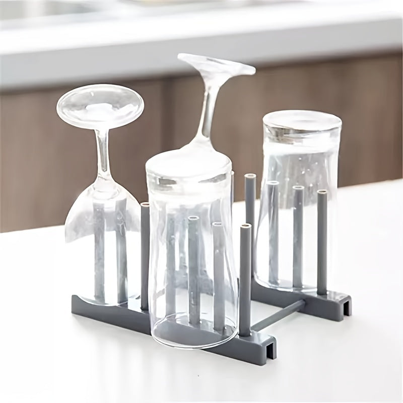 1pc Household Kitchen Dish Storage Rack