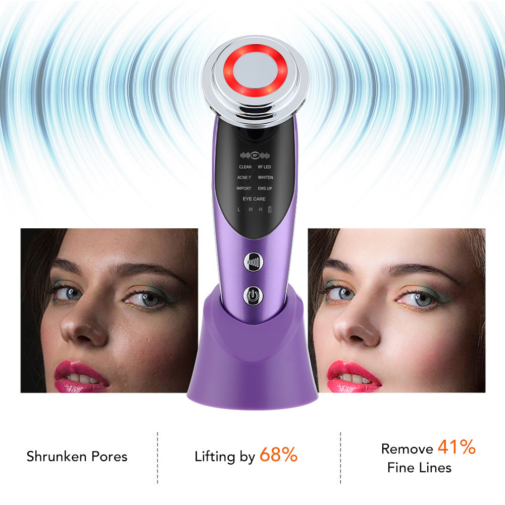 Achieve youthful and radiant skin with our 7-in-1 Face Lift Device