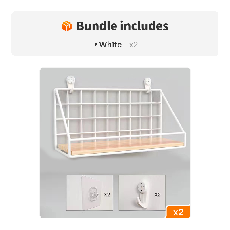 1pc Floating Shelves Wall Mounted, Hanging Storage Shelf For Bathroom, Living Room, Bedroom, Kitchen