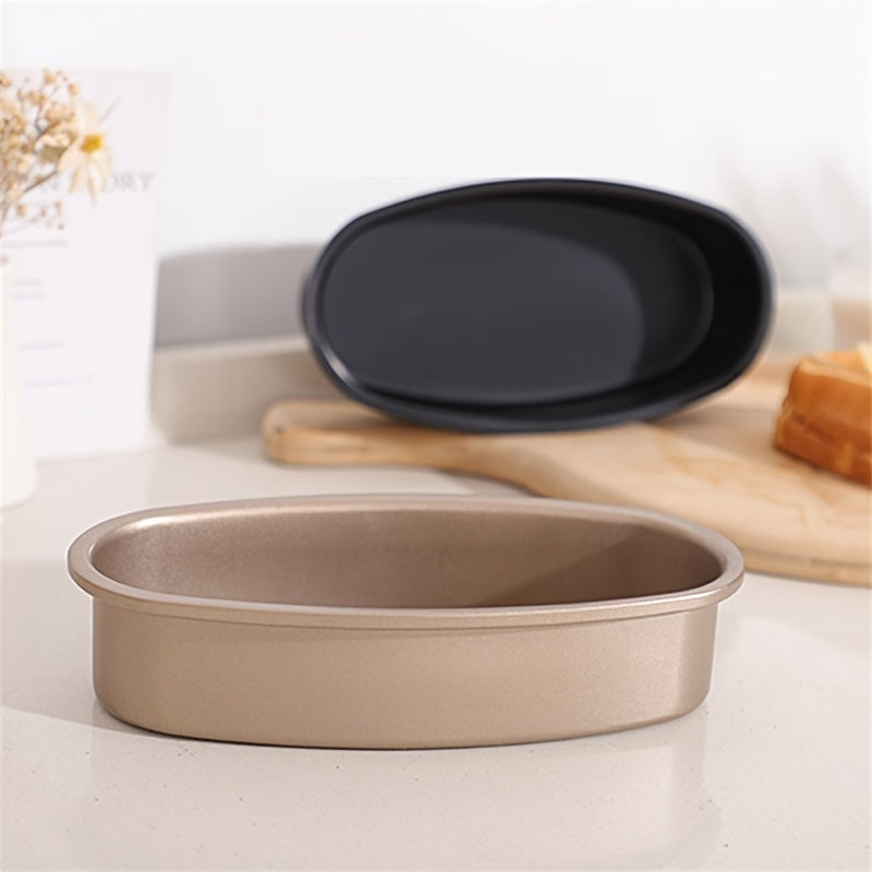 1pc Oval Cake Mould Baking Tray, Baking Pan