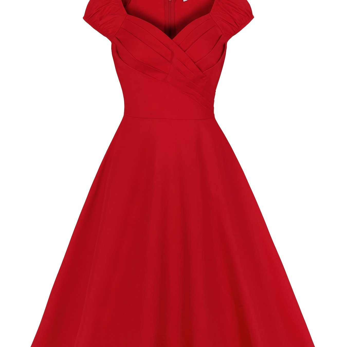 Women's Short Sleeve Party Swing Dress