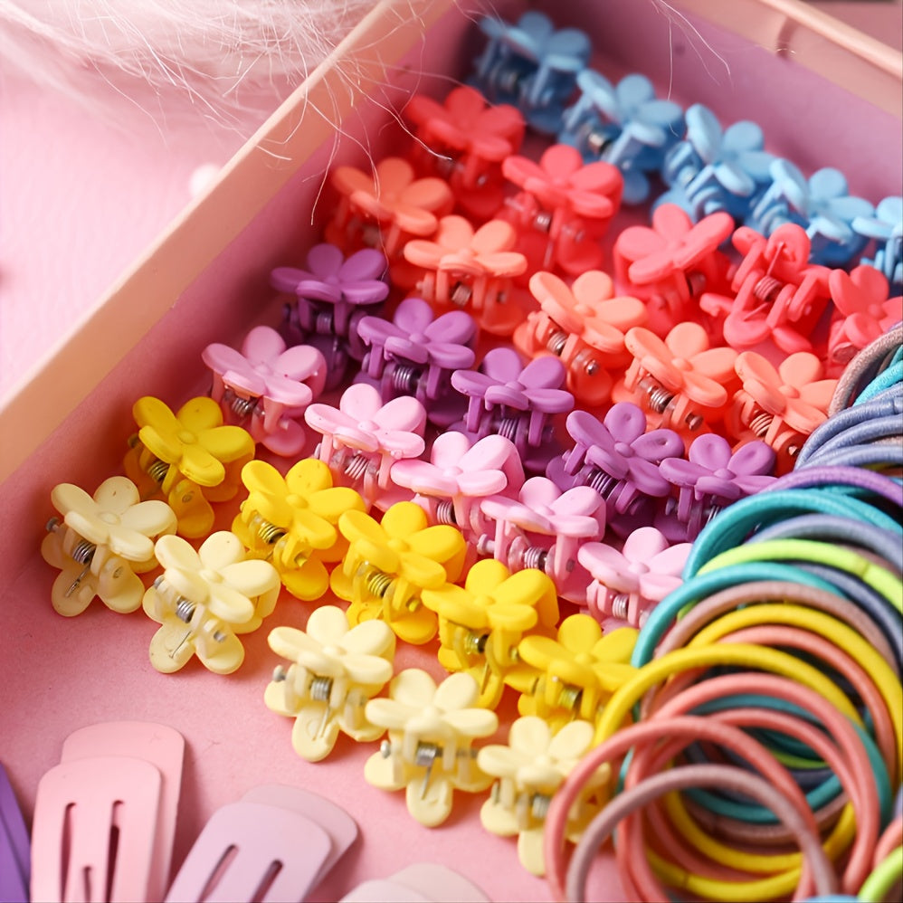 780-piece Girls Hair Accessories Elastic Hair Ties Set