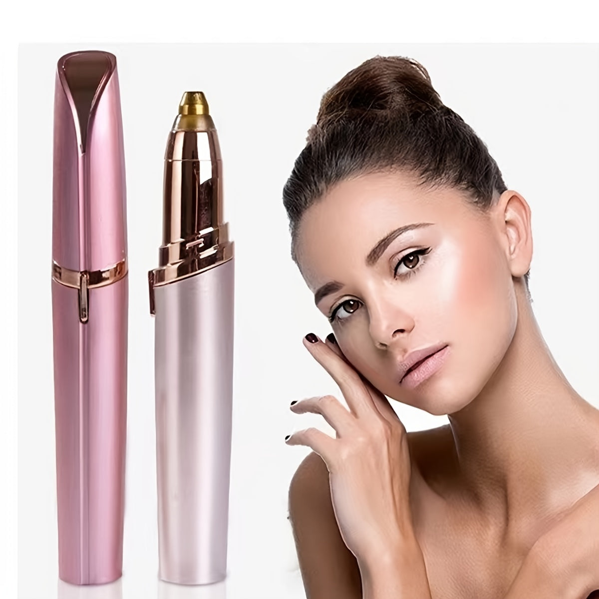Eyebrow Pencil Hair Remover and Trimmer: Painless, Flawless, Electric Shaver for Women