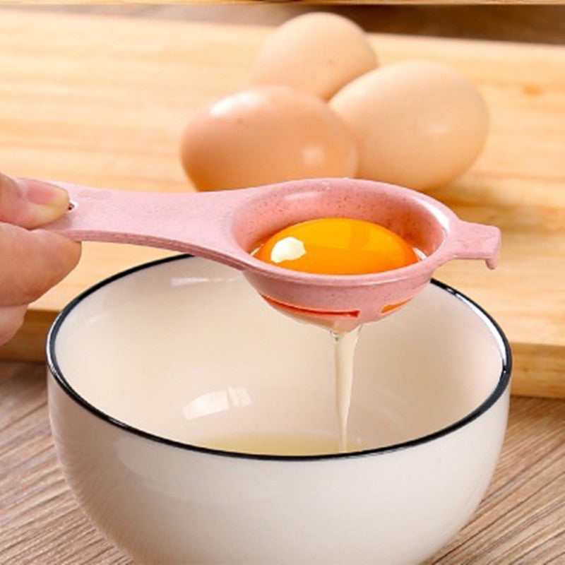 1pc Egg Separator, White Egg And Yolk Egg Separator, Baking Tool
