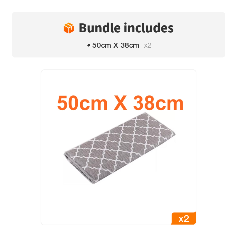 1pc Microfiber Dish Drying Mat, Super Absorbent Dish Drainer