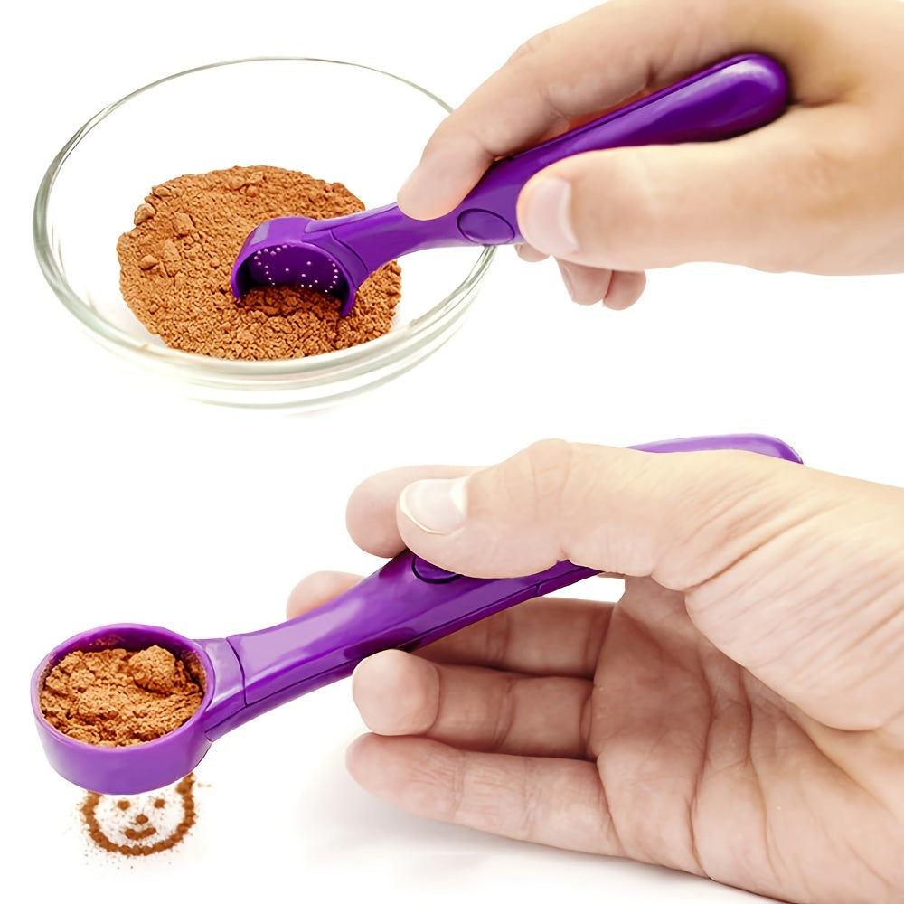 Electric Coffee Stencil Set - 9 Pattern Magic Spoon for Coffee Decoration and Cake Food Spoon