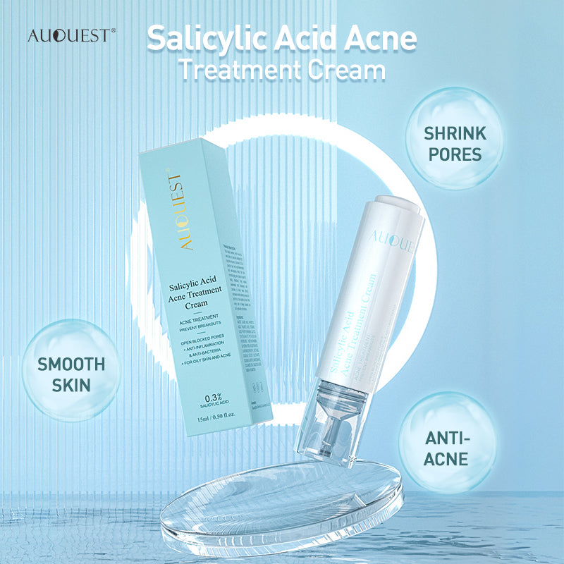 Achieve clear and bright skin with Auquest Acne Treatment Cream,