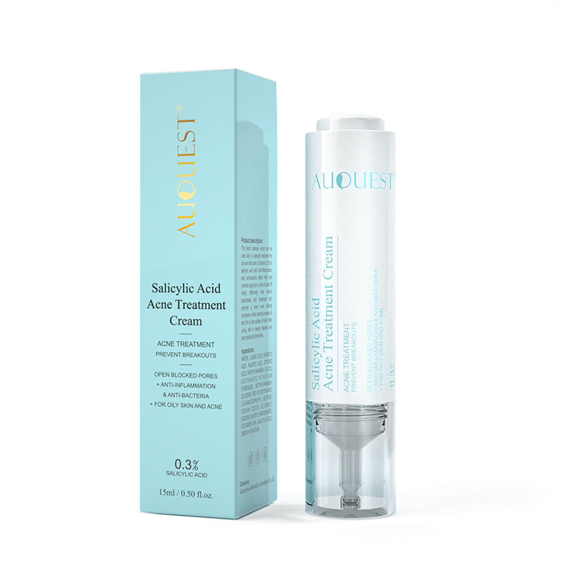 Achieve clear and bright skin with Auquest Acne Treatment Cream,