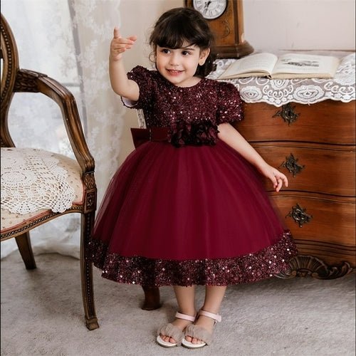 Sparkling Floral Elegance: Sequined Flower Vestidos for a Memorable Occasion