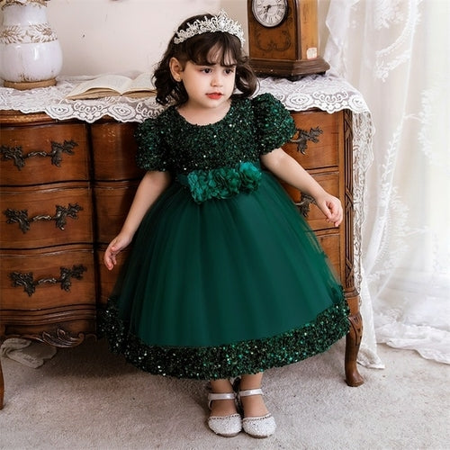 Sparkling Floral Elegance: Sequined Flower Vestidos for a Memorable Occasion