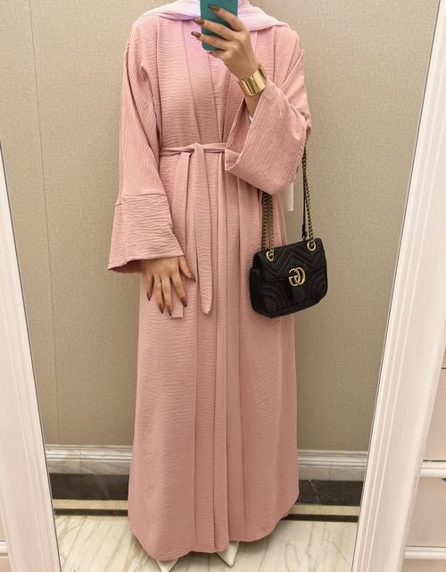 Women's Eid Ramadan Mubarak Kaftan Abaya