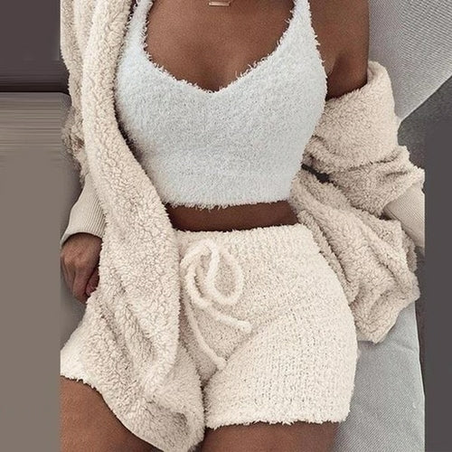 Ezzile's 'Sexy-2023' 3-piece clothing set for women, made with high-quality materials for ultimate comfort and durability.