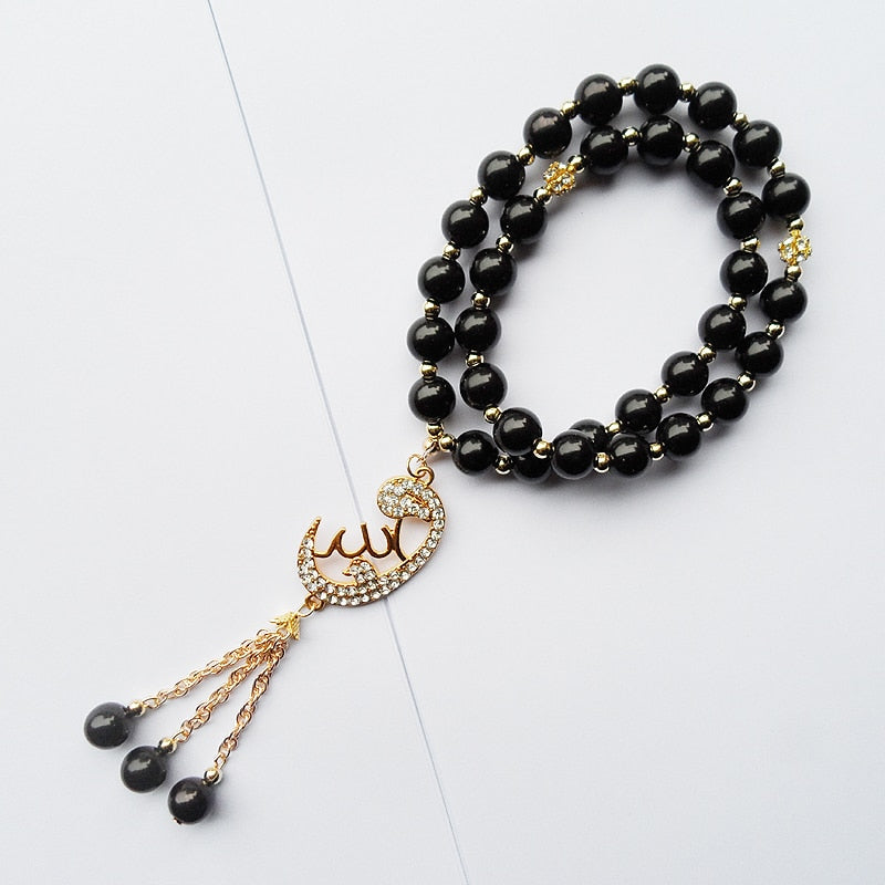 33pcs 2-layer Pearl Beads - High Quality Muslim Religious Set