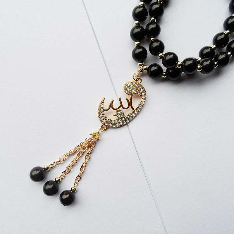 33pcs 2-layer Pearl Beads - High Quality Muslim Religious Set