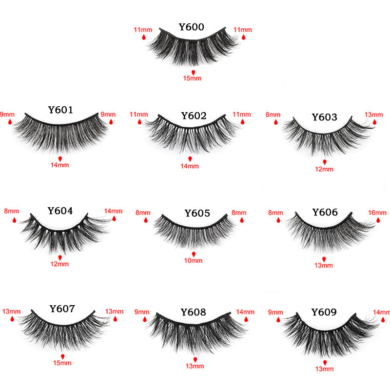 3D Mink False Eyelashes Set by Meishenjie