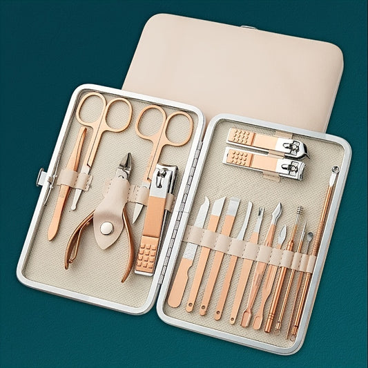 Elite Rose Golden Nail Clipper Set