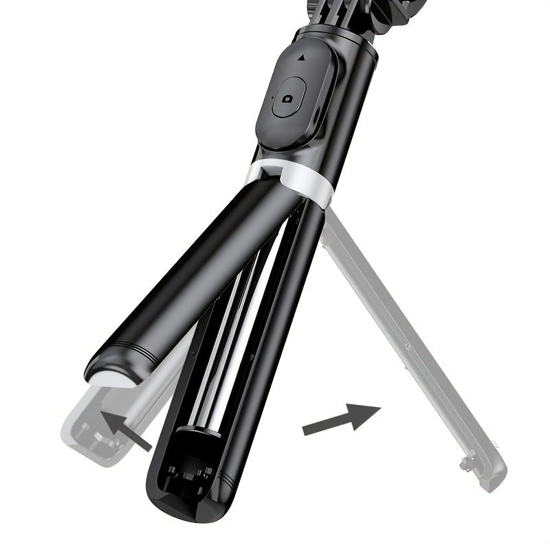 All-in-One Wireless Selfie Stick Tripod with Remote Control