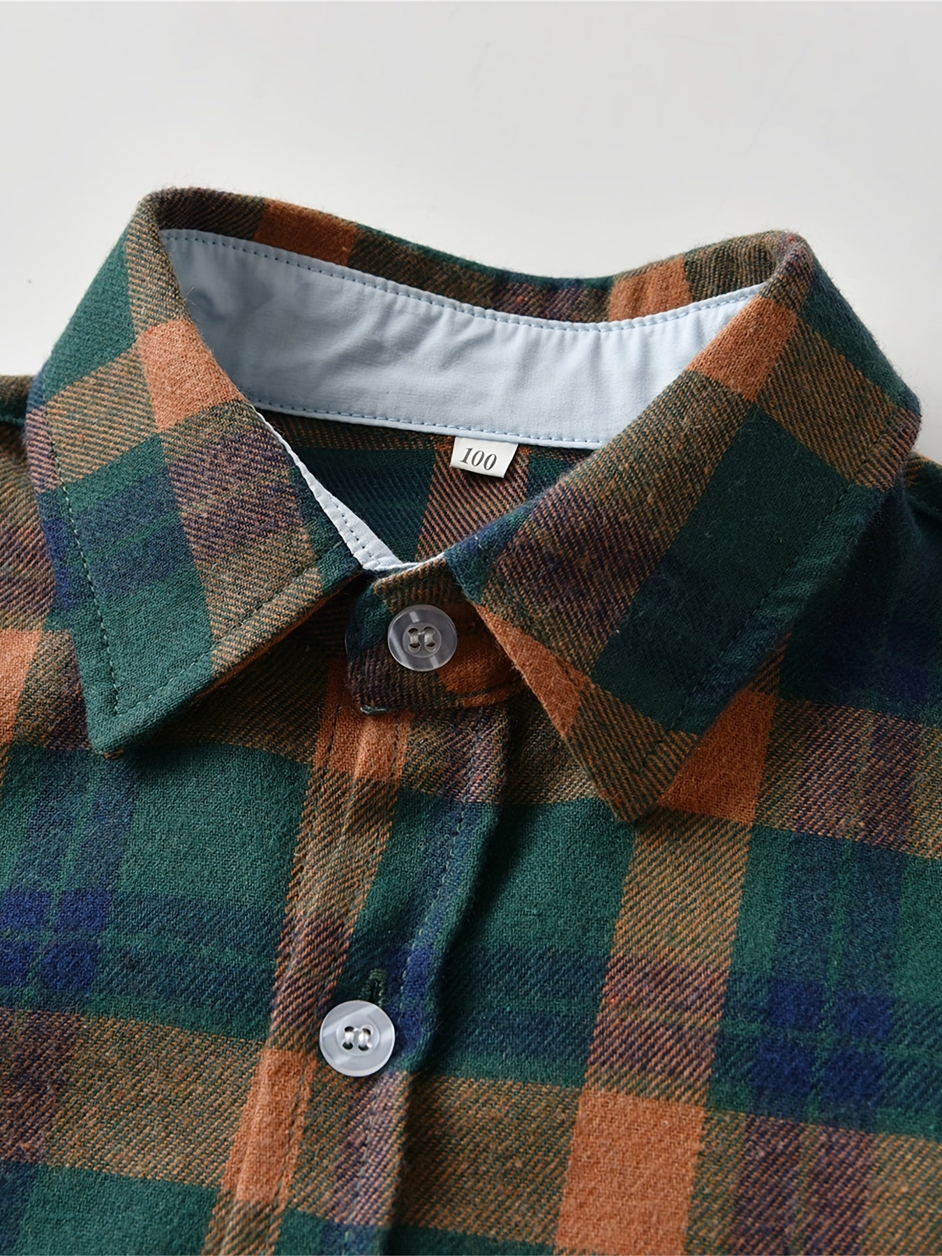 Plaid Button-Down Shirt for Baby Boys