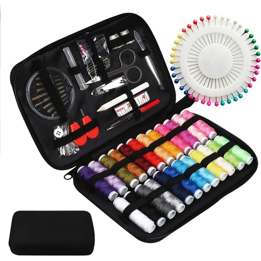130-Piece Professional Sewing Kit with Case