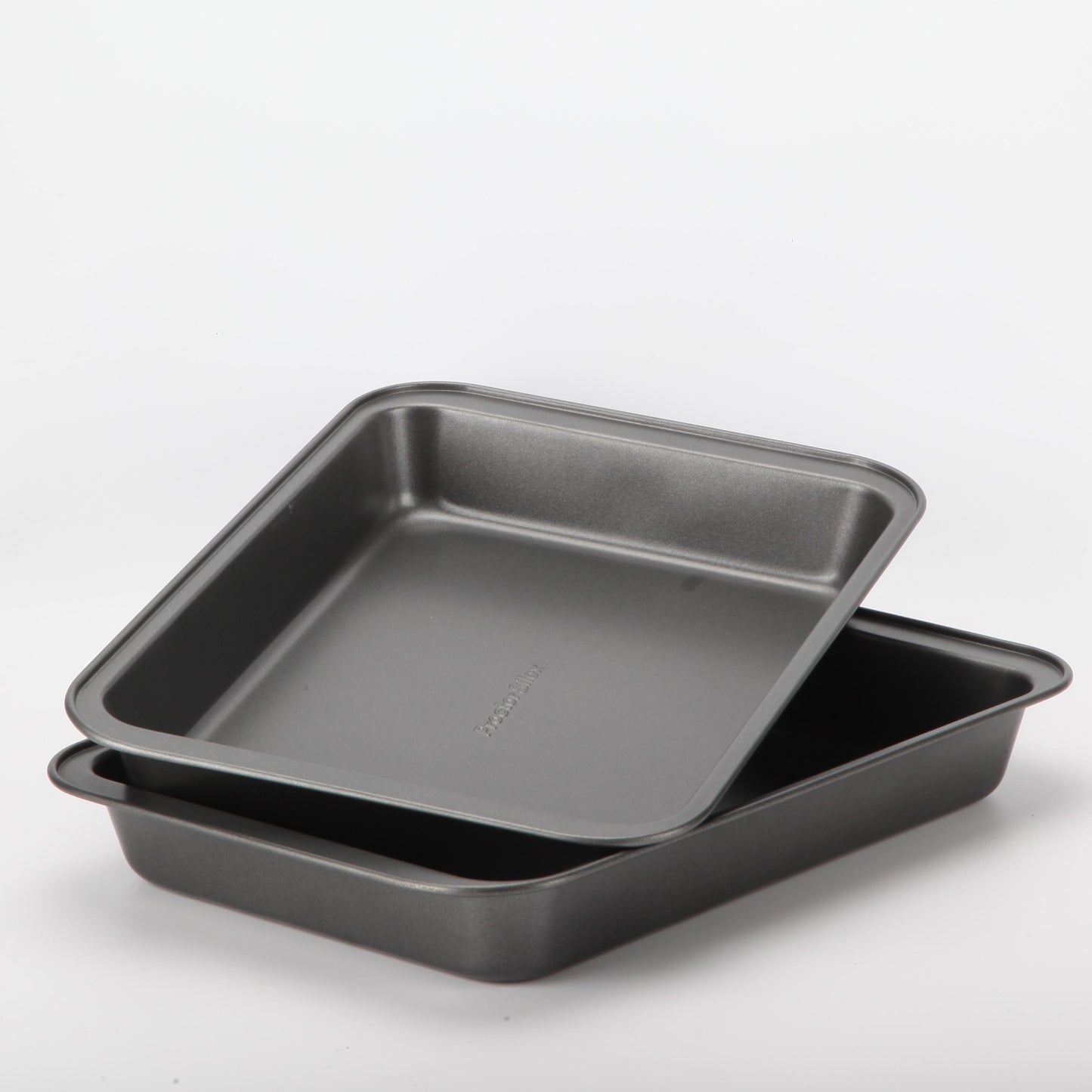 2 Piece Recipe Right Non-Stick Oblong Cake Pan Set