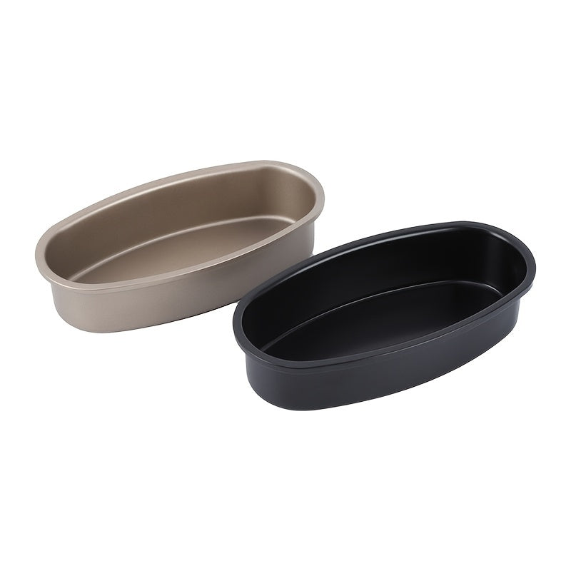 1pc Oval Cake Mould Baking Tray, Baking Pan