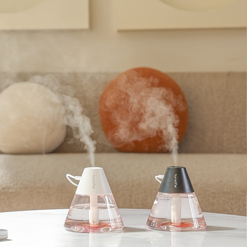 Mini Volcanic Humidifier - Quiet Desktop Humidifier