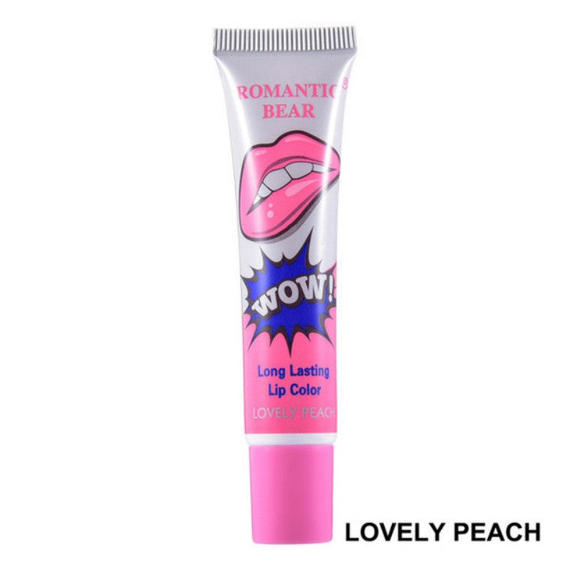 Moisturizing Peel-Off Liquid Lipstick - 6 Colors, Waterproof, Long-lasting, Lip Gloss Mask, Makeup Tear Pull Lip Lint Cosmetics