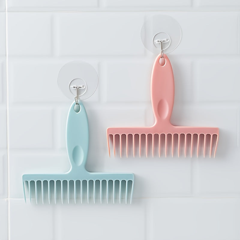 1pc Household Broom Hair Removal Comb, Removal Cleaning Tool For Clean The Hair And Dust On The Broom Bathroom, Sewer Hair Collectors, 6.69x6.61inch