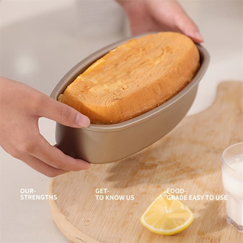 1pc Oval Cake Mould Baking Tray, Baking Pan